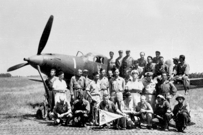 L’escadrille Tragédie du GC III/6 en 1944.